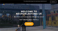 Desktop Screenshot of neuroblastoma.org.uk